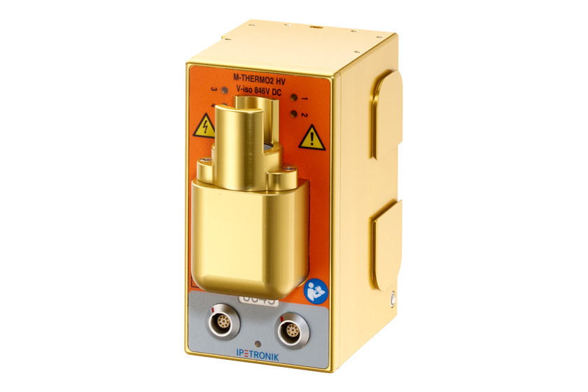 Measurement of Temperature at High Voltage