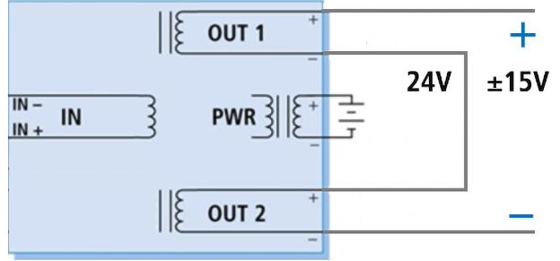 High Voltage Output on a Process Splitter
