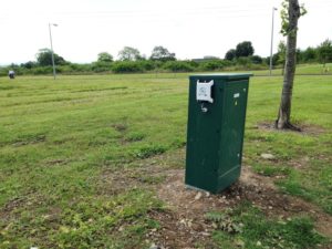 Wireless Digital Signal Sensor Installation on Traffic Box