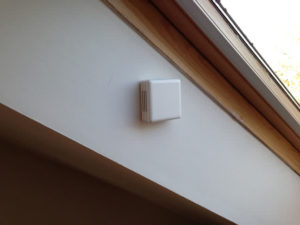 Wireless Temperature Sensor installation