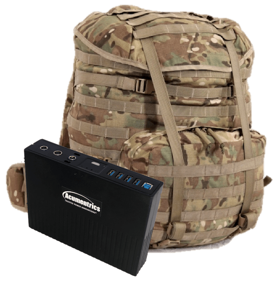 Portable UPS System for Soldier Backpack