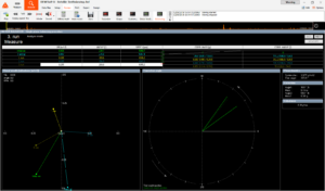 Rotor Balancing Software Screen by Dewesoft