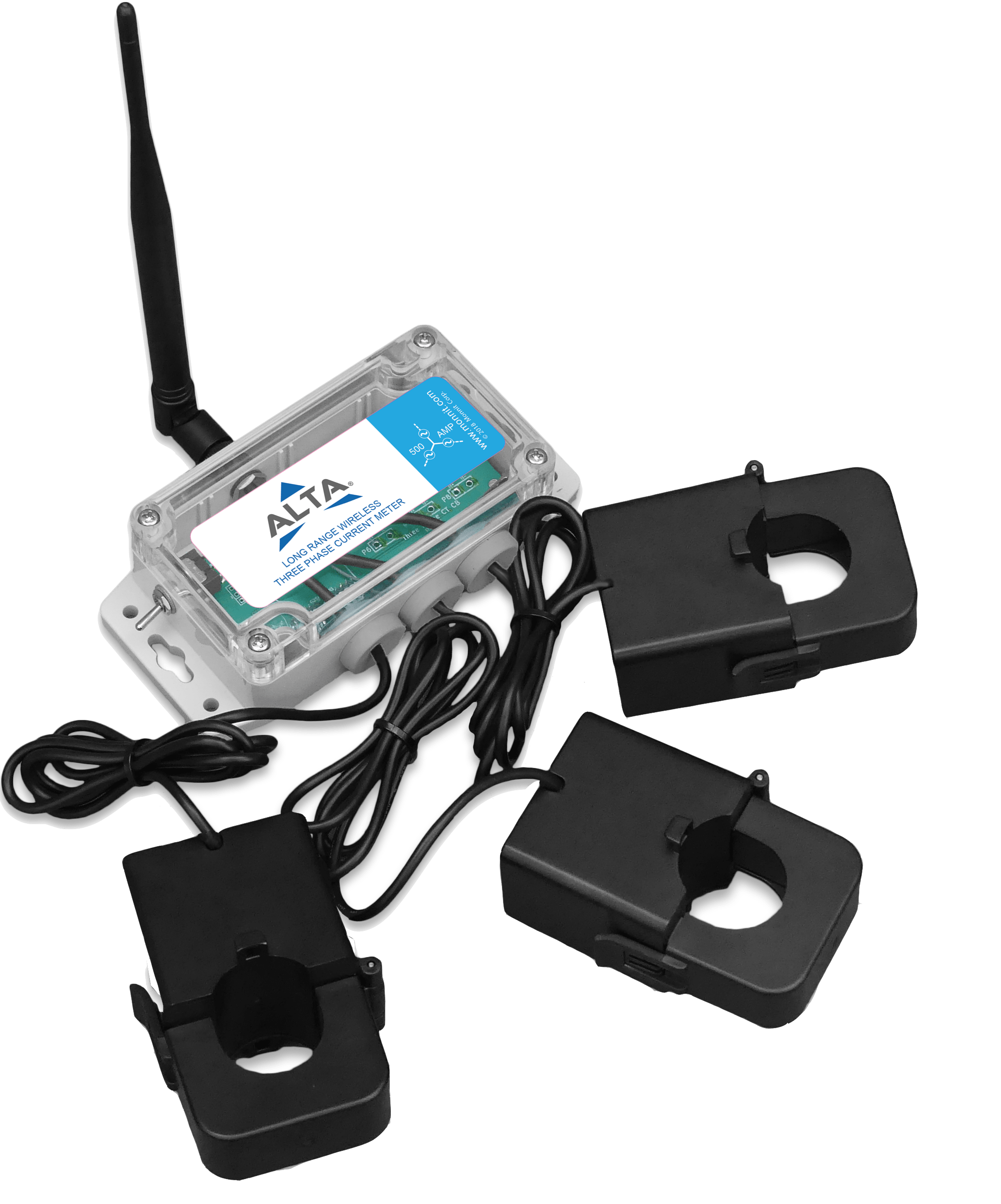 Wifi Power clamp meter 3 CTs Current Voltage Amp Meter Tool Parts Tools anthropology