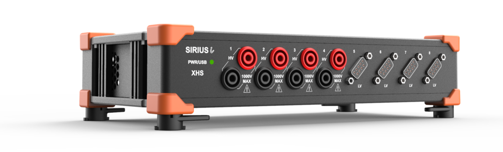 High Speed Data Acquisition is Dewesoft Sirius XHS