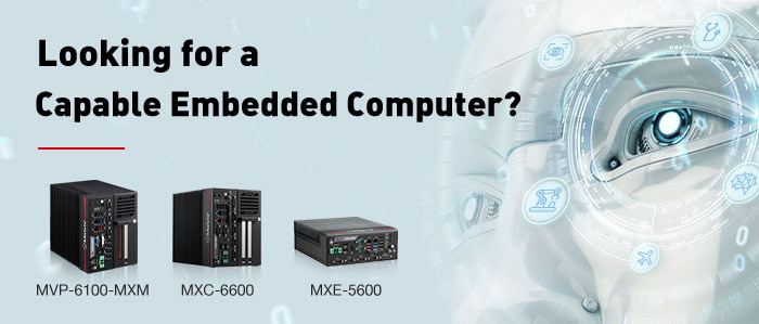 Industrial Embedded Computers Header with images of ADLINKS products