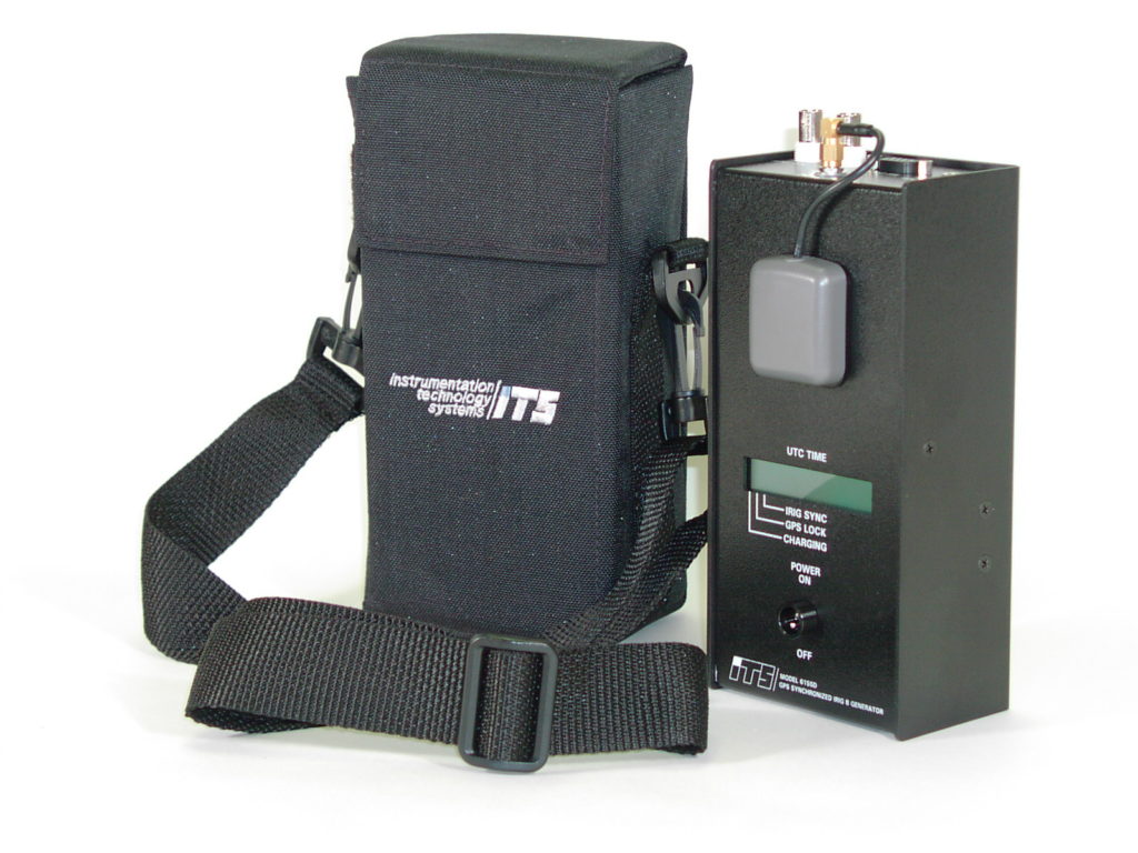 Portable IRIG B Timecode Generator with NMEA 6155E-6