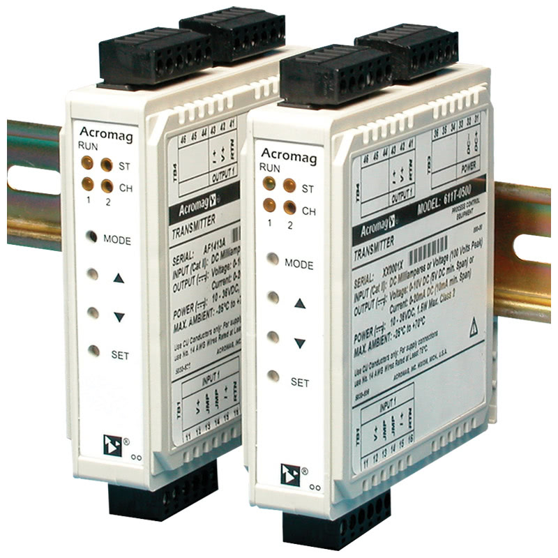 DC Voltage Current Input Transmitters 611T 612T