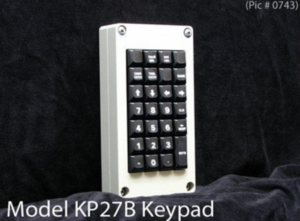 Model KP27B Rugged Cortron Keyboard Image