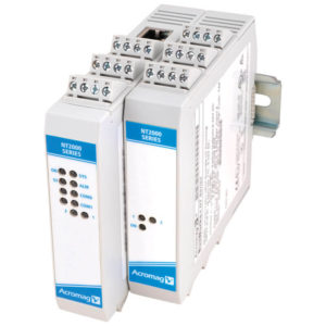 The NT2620 are RTD Input Modules that offer 4 resistance inputs and 2 discrete digital I/O channels and network interface to monitor temperature levels.