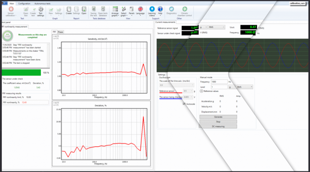Transducer Calibration Software - Metromatics