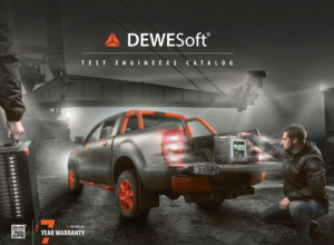Front Cover of Dewesoft Test Engineers Catalogue