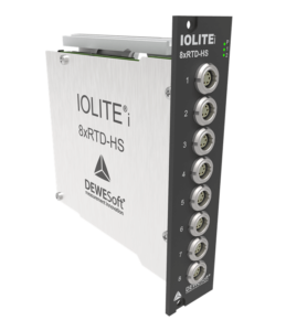 IOLITEi 8xRTD-HS is a channel-to-channel isolated DAQ device for temperature measurements using RTD or resistance temperature detectors
