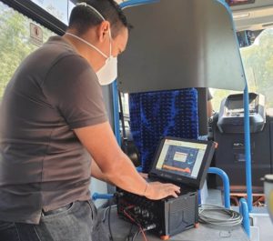Evaluating Energy Consumption on Electric Minibus using Dewesoft DAQ