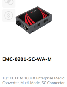 Ethernet Media Converter