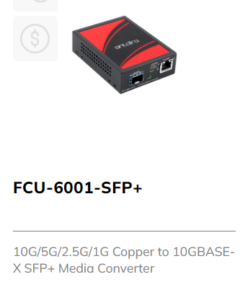 10GB Ethernet Media Converter Unmanaged