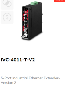 5 Port Industrial Ethernet Extender