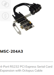 Multiport Serial Card