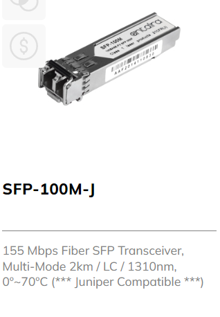 100Mbps SFP Transceiver Modules - Metromatics