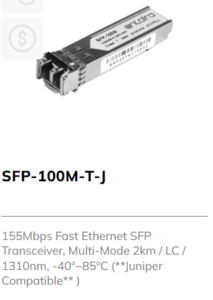 Fast Ethernet SFP Module