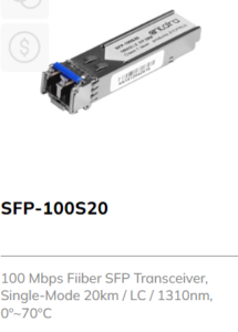 Fibre SFP Transceiver Module