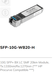 10G SFP+ 20Km Module HP Compatible