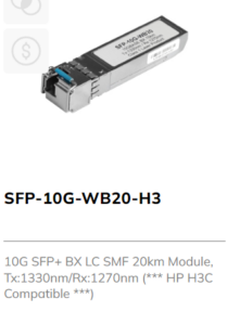 10G SFP+ 20km Module