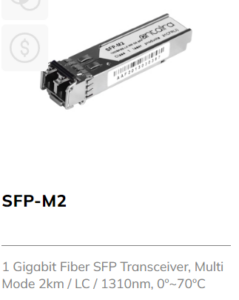 1 GB Fibre SFP Transceiver