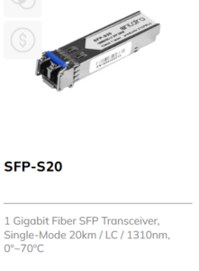 1 GB Fibre SFP Transceiver