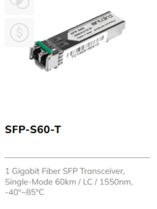 1 GB Fibre SFP Module