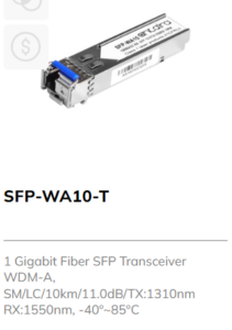 1 Gb Fibre SFP Transceiver