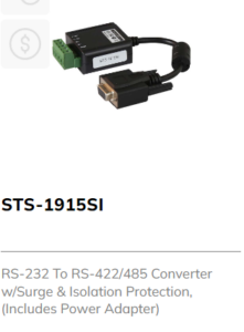 Media Converter with Surge and Induction Protection