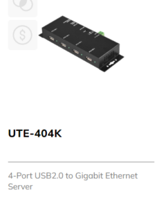 4 Port USB 2.0 to Gigabit Ethernet