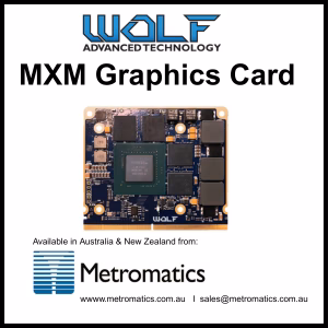 Image of WOLF MXM Graphics Card for Defence and Aerospace applications