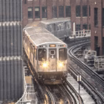 Image of Train used in the Metro to illustrate discussion topic of rail infrastructure upgrades