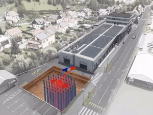 Solar and Borehole Thermal Energy Renewable Solution using Data Acquisition Systems to control