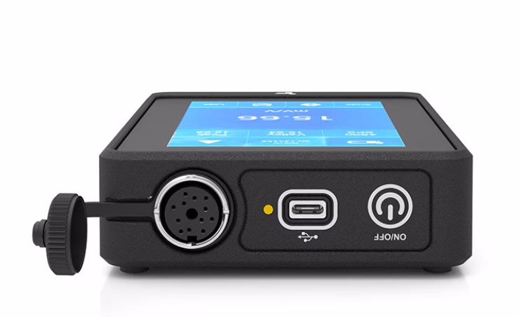 IP64 handheld force and torque measurement display for calibration