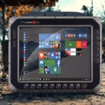 Edge Vehicle Mount Computer in Woods on Mobile Emergency call out