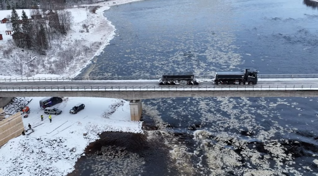 Bridge in Sweden used for Structural Health Monitoring using Dewesoft