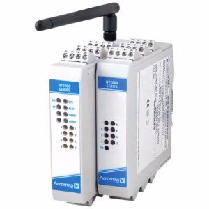 Acromag NTW2310 Wireless Remote Analog 8 process current outputs module for remote 4–20 mA actuator control over Wi-Fi Ethernet networks