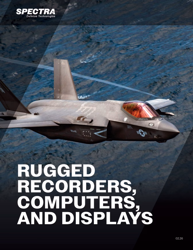 Front Cover Shot of brochure from Spectra Defense Technologies