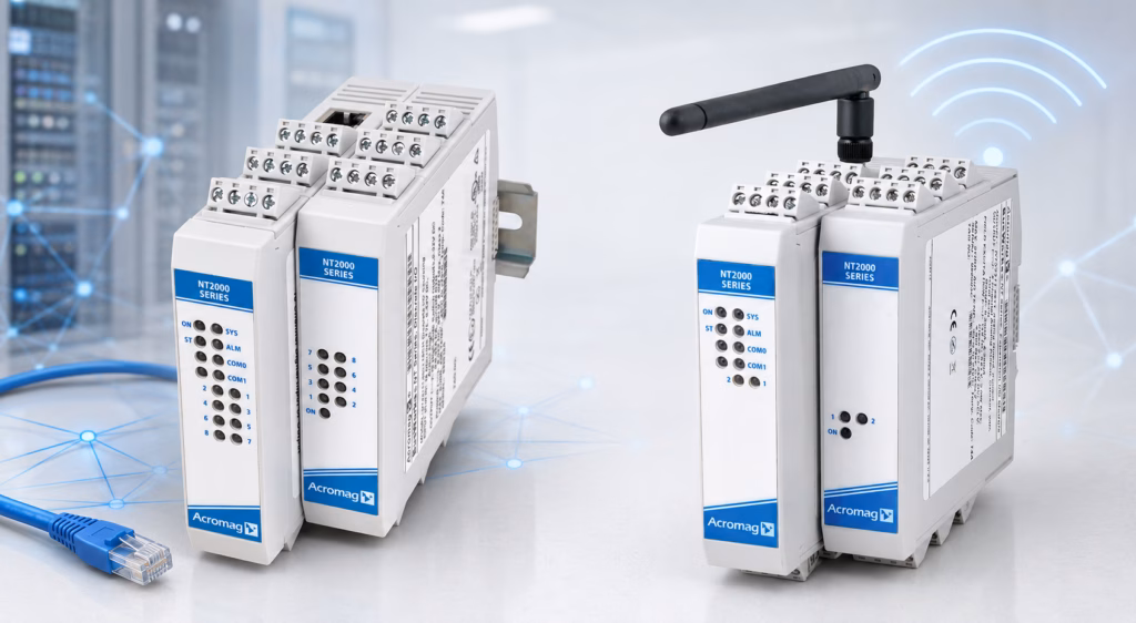 Acromag Wired vs Wireless Remote IO Modules