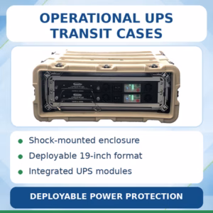 Operational Transit Case Tile for Acumentrics