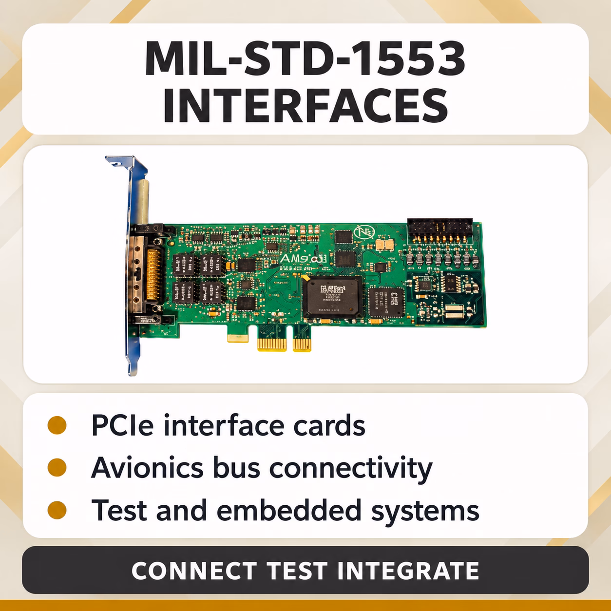 Alta Data MIL-STD-1553 interfaces