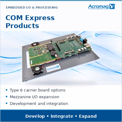 Acromag COM Express Products — carrier boards for embedded system development