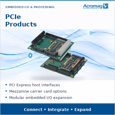 Acromag PCIe Products — PCI Express carrier cards and embedded I/O expansion