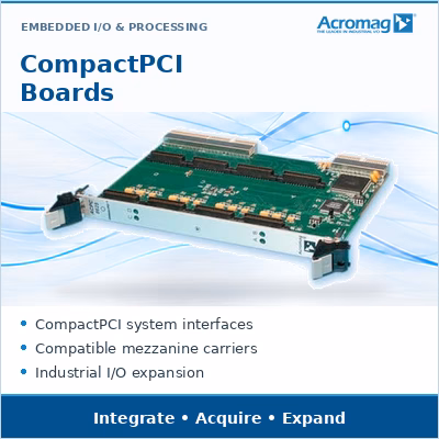 Acromag CompactPCI Boards — carrier boards and industrial I/O expansion