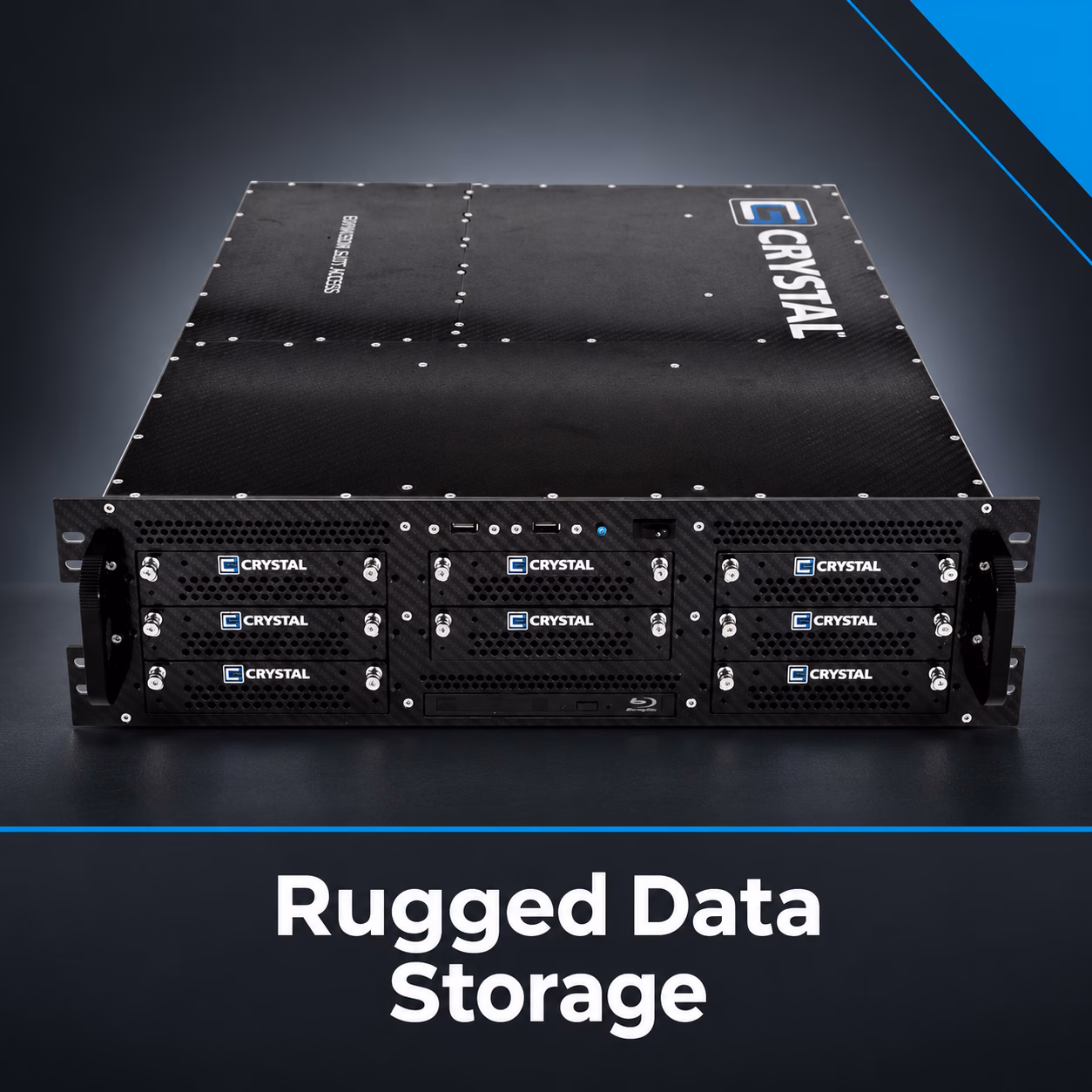 Crystal Group rugged data storage systems