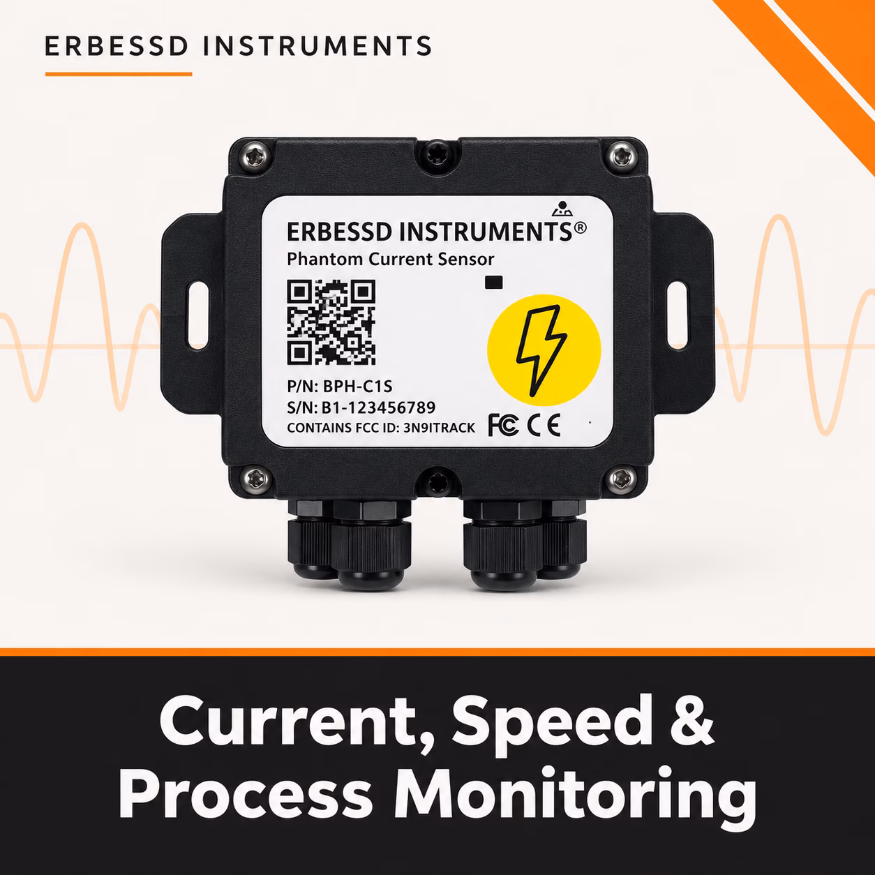 Erbessd current, speed and process monitoring
