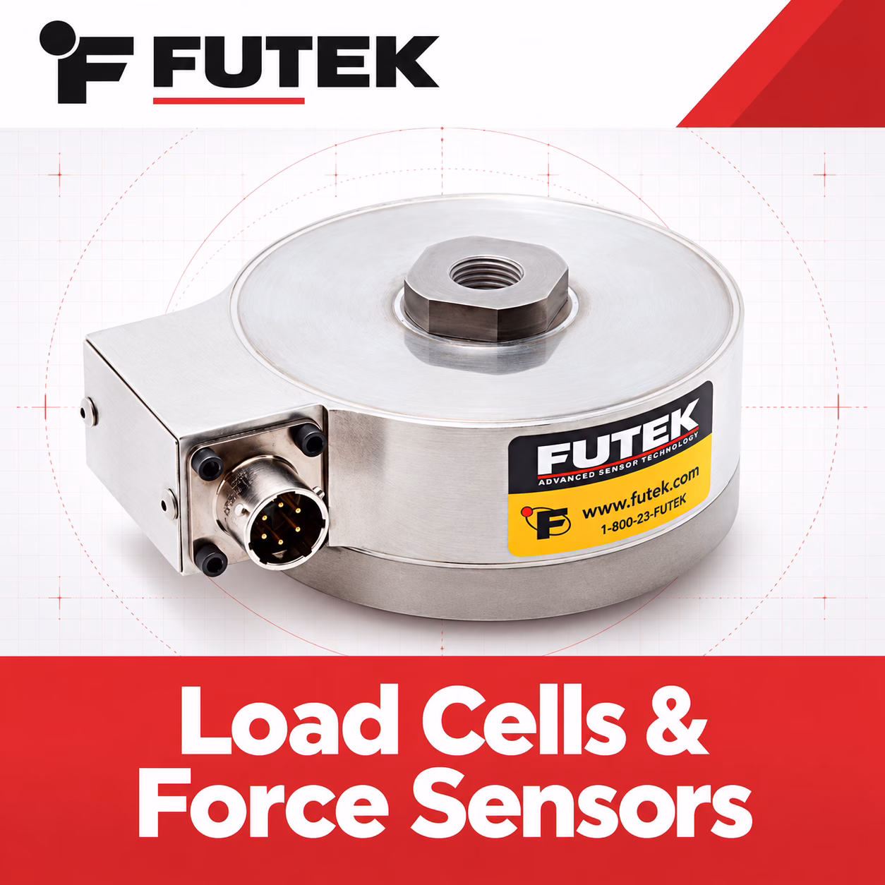 FUTEK load cells and force sensors