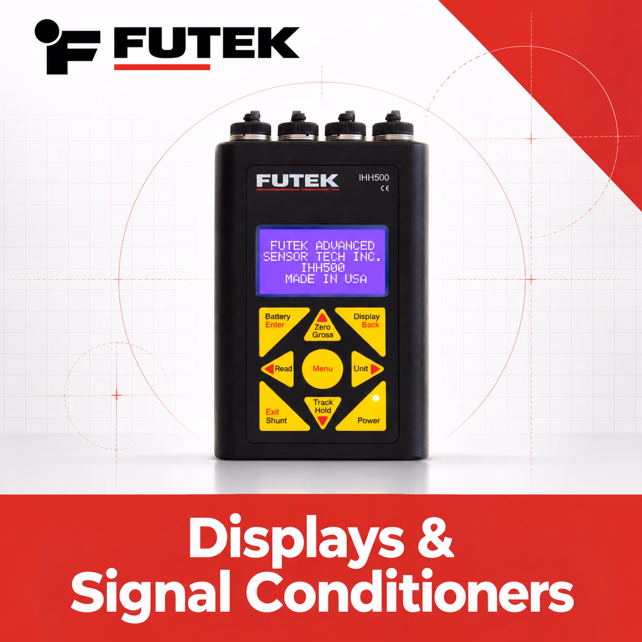 FUTEK displays and signal conditioners